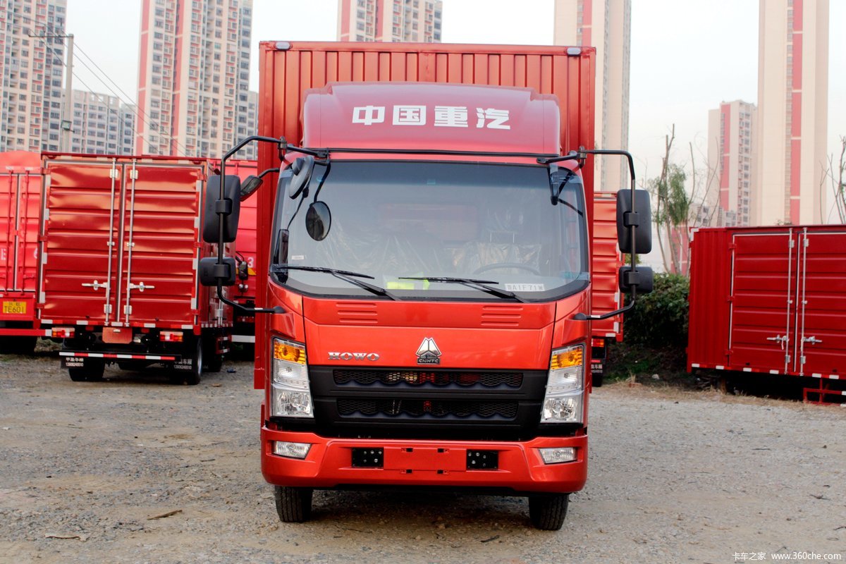 中国重汽HOWO 追梦 130马力 4.15米单排售货车(国六)