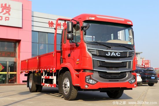 江淮格尔发a5l中卡220马力4x268米栏板载货车国六hfc1181p3k2a50ds