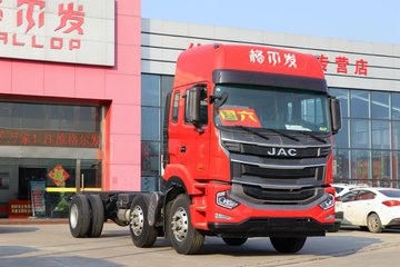 江淮 格尔发A5W 320马力 6X2 7.8米厢式载货车(国六)(HFC5251XXYP1K5D52KS) 卡车图片