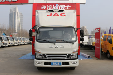 江淮 骏铃V6 冰博士 160马力 4X2 4.015米冷藏车(宽体)(国六)(HFC5048XLCP31K5C7S)