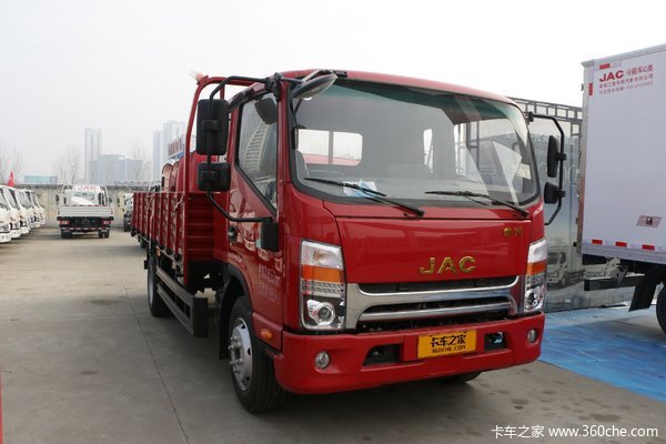 江淮 帅铃Q7 舒适版 170马力 5.4米排半栏板载货车(国六)(HFC1128P71K2D1S)