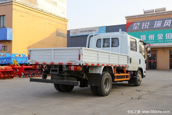 建筑工程专用大双排6座五十铃翼放焕新来袭