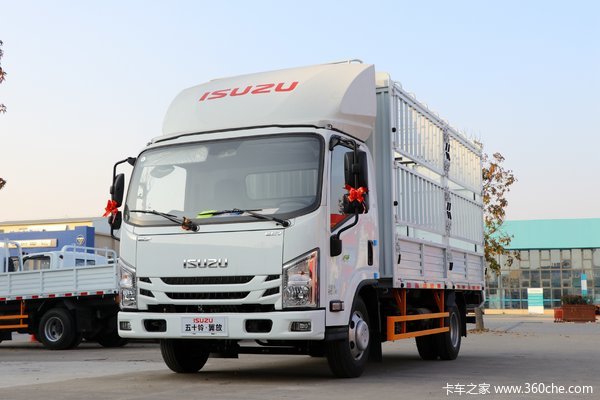 江西五十铃翼放ec7116马力37米排半栏板轻卡