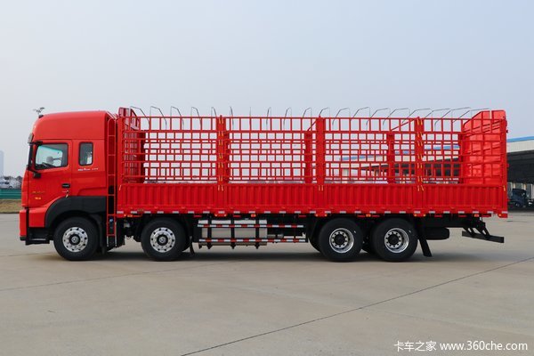 江淮格尔发a5宽体仓栏车载货车优惠促销中