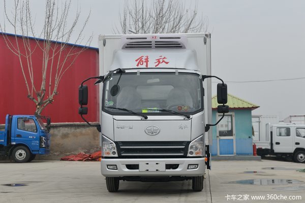 解放 虎VN 130马力 4X2 4.13米冷藏车(国六)(潍柴)(CA5041XLCP40K61L2E6A84)
