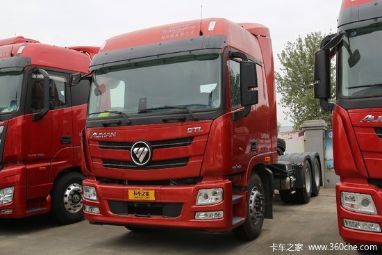 福田欧曼gtl质享版460马力6x4lng牵引车国六bj4259l6dll01