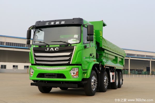 江淮 麒麟J6 350马力 8X4 7.2米自卸车(国六)(HFC3311P3K5H23S)