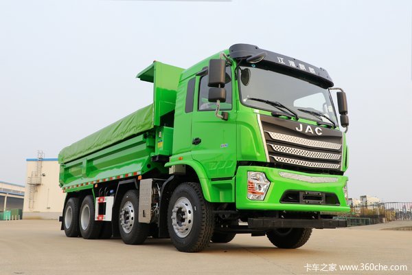 江淮 麒麟J6 350马力 8X4 7米自卸车(国六)(HFC3311P3K5H23S)