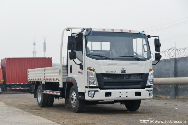 中国重汽HOWO 悍将 190马力 5.15米单排栏板载货车(国六)(重汽10档)(ZZ1117H3815F1)