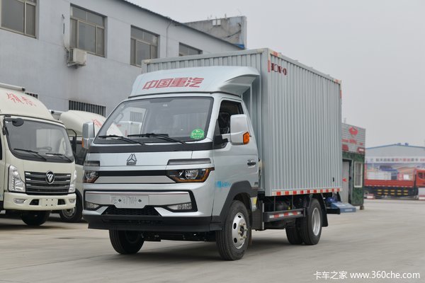 中国重汽HOWO 小帅 130马力 4X2 3.6米单排厢式小卡(ZZ5047XXYF3111F145)