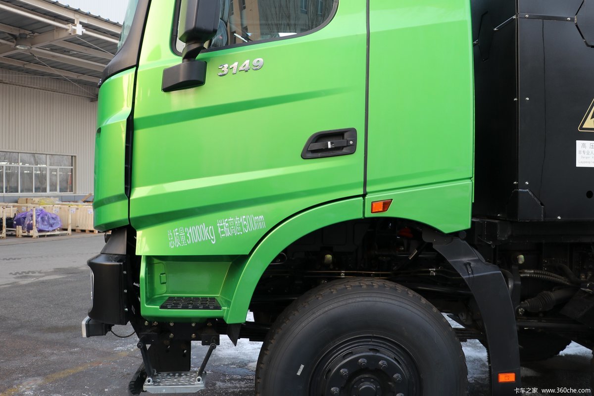 【图】北奔重卡 V3 31T 8X4 6.5米换电式纯电动自卸(ND3310DBXJ7Z02BEV)_实拍图片_1330427_卡车之家