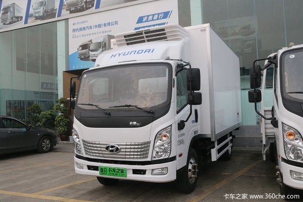 现代商用车 泓图EV 4.5T 4.08米纯电动冷藏车(CHM5045XLCZDC33BEV)114.5kWh