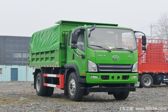 解放 虎vh 200马力 4x2 4米自卸车(国六(ca3120p40k15l3e6a90)
