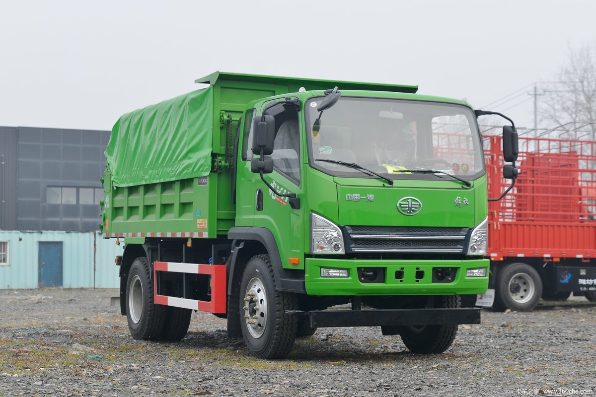 解放 虎VH 200马力 4X2 4米自卸车(国六)