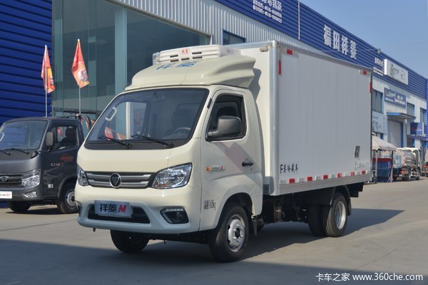 福田 祥菱M1 1.5L 116马力 4X2 2.79米冷藏车(国六)(BJ5021XLC3JV2-02)