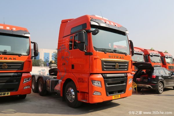 中国重汽 汕德卡SITRAK C7H重卡 570马力 6X4 牵引车(国六)(ZZ4256W324HF1B)