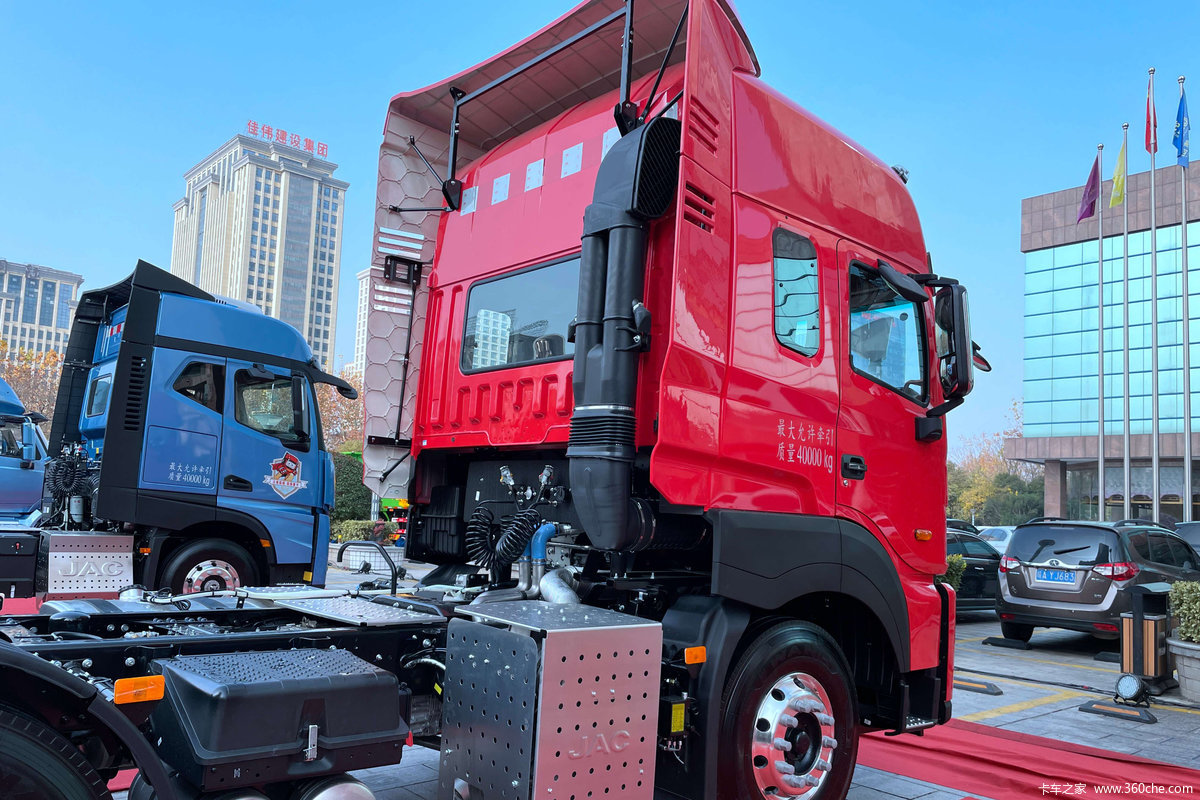【图】江淮 格尔发A5W重卡 460马力 6X4 自动挡牵引车(国六)(HFC4251P1K7E33YS)_实拍图片_1337962_卡车之家