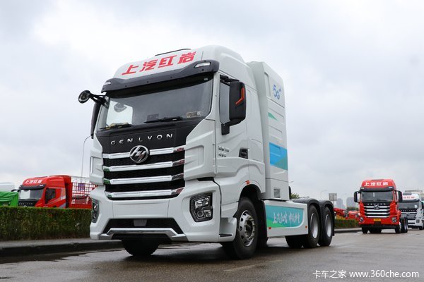 上汽红岩 杰狮H6 6X4 换电式纯电动牵引车(CQ4250BEVSS404)282kWh