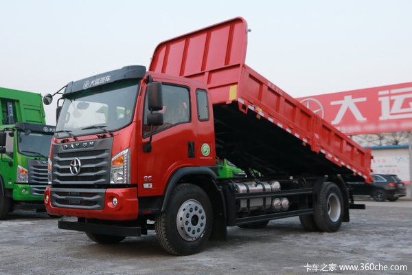 大运 G6中卡 标载型 190马力 4X2 4.15米自卸车(DYQ3111D6AB)