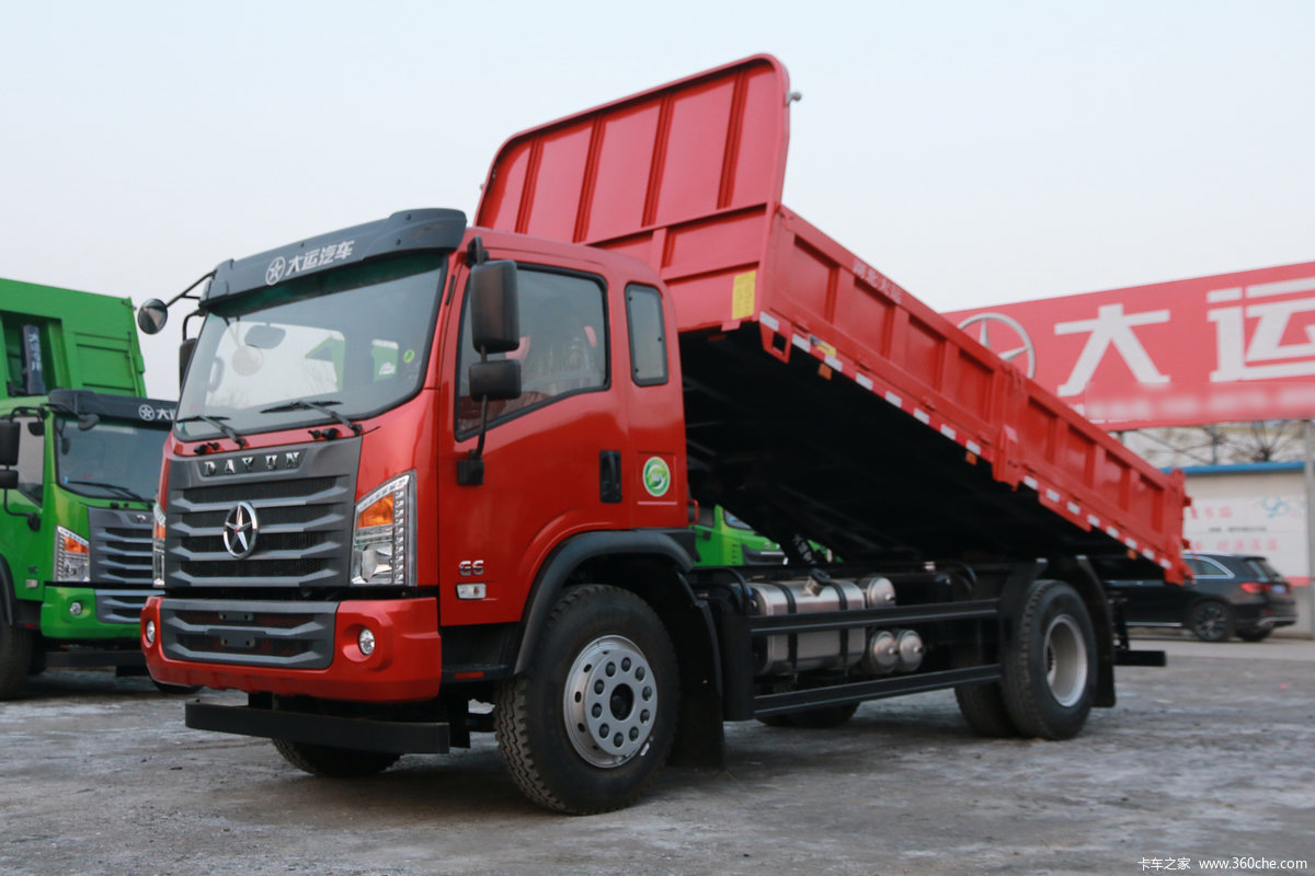 大运 G6中卡 标载型 190马力 4X2 4.15米自卸车