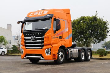 上汽红岩 杰狮h6e重卡 560马力 6x4 amt自动挡牵引车(国六)(cq4257sk1