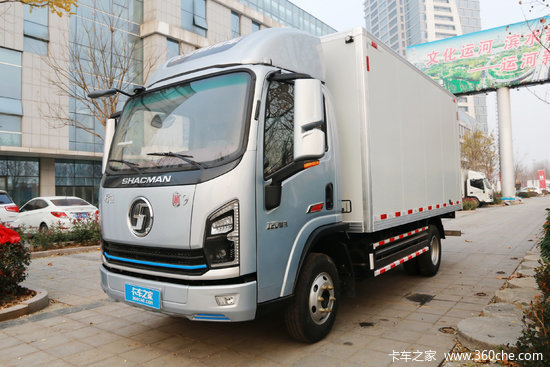 陕汽商用车轩德翼9轻量化版116马力4x2382米单排厢式轻卡sx5041xxynp