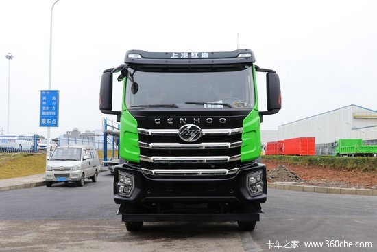 上汽红岩杰虎h6复合版8x466米纯电动自卸车cq3311beves46s359kwh