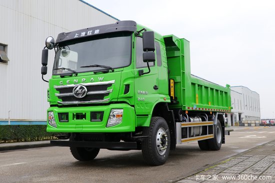 上汽红岩 杰豹c6 240马力 4x2 5.8米自卸车(国六)(cq3317ay05451)