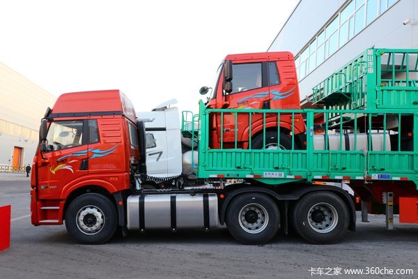 新车到店淮安市悍v牵引车仅需28万元