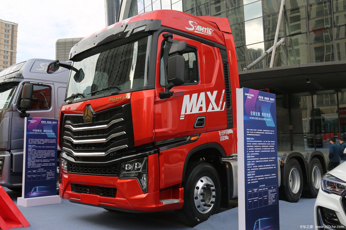 中国重汽 HOWO Max重卡 480马力 6X4 AMT自动挡牵引车(国六)