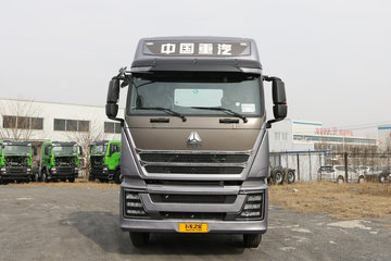 中国重汽 HOWO TH7重卡 500马力 8X4 9.3米AMT自动挡栏板载货车(国六)(ZZ1317V466HF1) 卡车图片