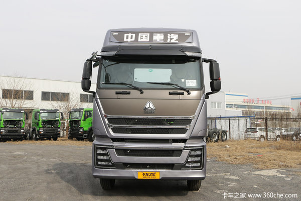中国重汽 HOWO TH7重卡 500马力 8X4 9.3米AMT自动挡栏板载货车(国六)(ZZ1317V466HF1)