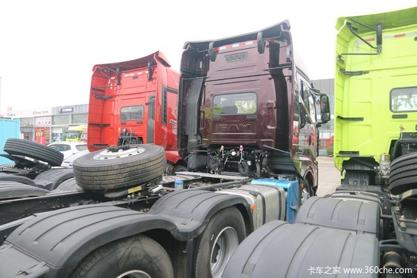 新车到店兰州市解放j6v牵引车仅需39万元