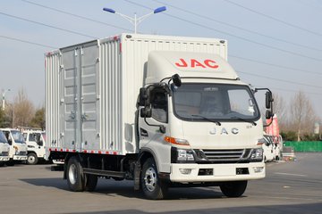 江淮 骏铃V6 150马力 4.15米单排厢式轻卡(国六)(HFC5043XXYB31K1C7S) 卡车图片