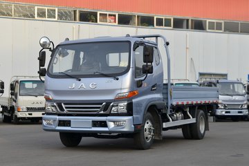 江淮 骏铃V6 150马力 4X2 3.89米排半栏板轻卡(国六)(HFC1048B31K1C7S) 卡车图片