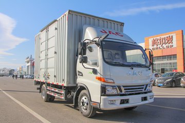 江淮 骏铃V6 152马力 4.15米单排厢式载货车(国六)(HFC5048XXYB31K1C7S-1) 卡车图片