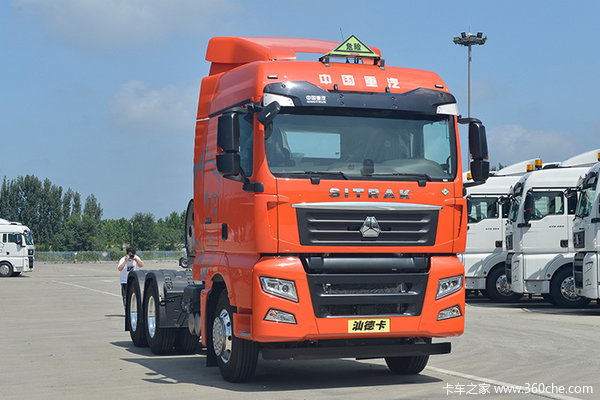 中国重汽 汕德卡SITRAK G7重卡 480马力 6X4牵引车(16挡)(ZZ4256V324HE1B)