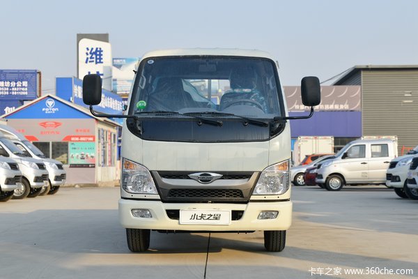 福田时代 小卡之星2 1.6L 122马力 汽油 2.71米双排翼开启厢式微卡(BJ5035XYK4AV5-61)
