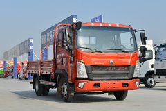 中国重汽HOWO 悍将 190马力 4.85米排半栏板载货车(ZZ1117H3815F112)