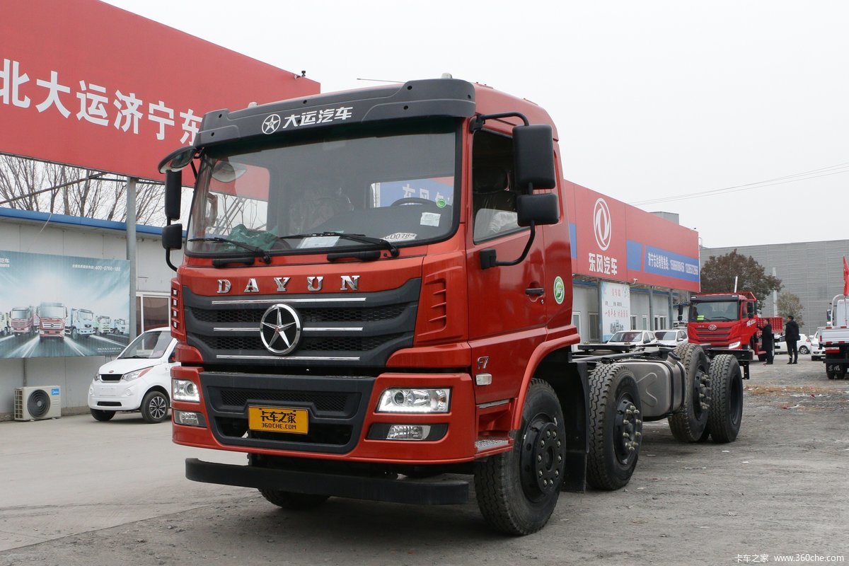 大运 F7重卡 复合型 245马力 6X2 5.5米自卸车(国六)