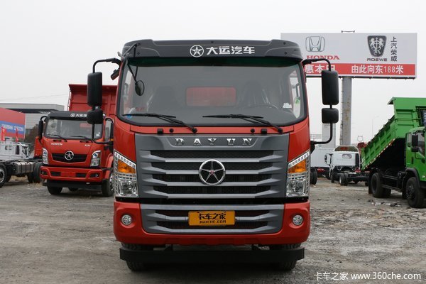 大运 G6中卡 190马力 4X2 4.45米自卸车(DYQ3111D6AB)