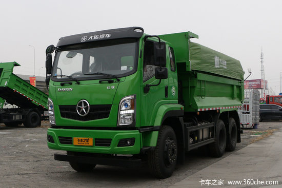 大运致胜重卡245马力6x446米自卸车国六速比5833dyq3243d6dc
