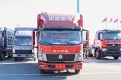 中国重汽HOWO 统帅 160马力 5.75米排半仓栅式载货车(国六)(ZZ5117CCYG4515F1)