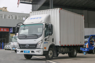 南骏汽车 瑞捷D30G 140马力 4.1米单排厢式轻卡(NJA5041XXYPDF33A) 卡车图片