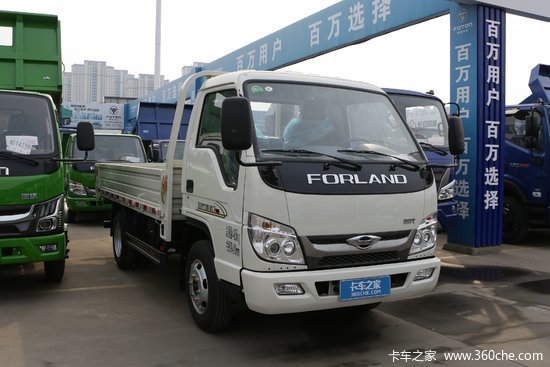 福田 时代骁运 115马力 4x2 3.67米自卸车(bj3045d9jba-02)