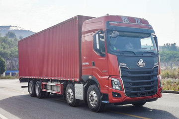 东风柳汽 乘龙H7重卡 3.0版 460马力 8X4 9.47米厢式载货车(国六)(LZ5321XXYH7FC1) 卡车图片