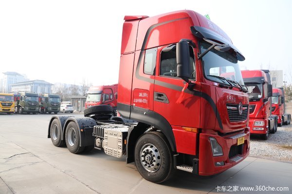 新车到店苏州市东风天龙kl牵引车仅需296万元