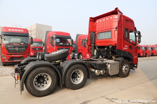 新车到店苏州市东风天龙kl牵引车仅需296万元