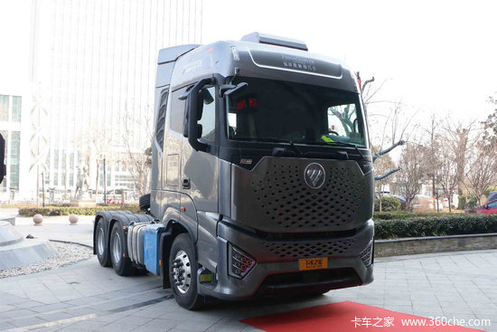 福田欧曼银河穿越版580马力6x4amt自动挡牵引车国六bj4259y6dhl12