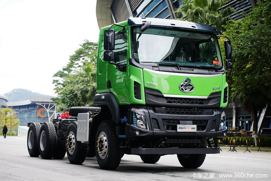 东风柳汽 乘龙h5 320马力 8x4 6米自卸车(lz3311h5fc1)